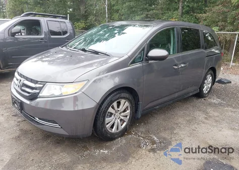 2016 Honda Odyssey Ex-L z USA, uszkodzony, nr VIN 5FNRL5H6XGB039548